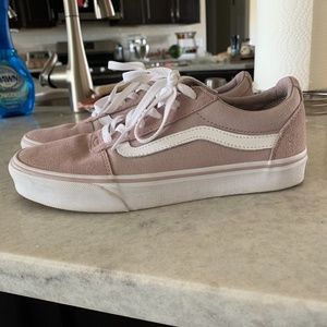 Women's Vans Pink Tennis Shoes